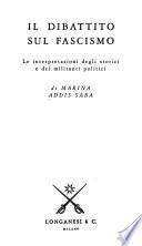 Il dibattito sul fascismo