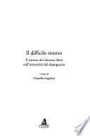 Il difficile rientro