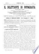 Il dilettante di fotografia giornale popolare mensile illustrato