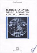 Il diritto civile nella legalità costituzionale