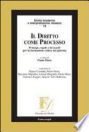Il diritto come processo. Princìpi, regole e brocardi per la formazione critica del giurista