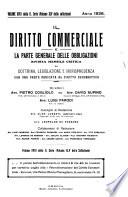 Il diritto commerciale e la parte generale delle obbligazioni