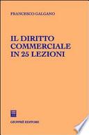 Il diritto commerciale in 25 lezioni