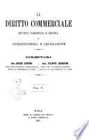 Il diritto commerciale rivista periodica e critica di giurisprudenza e legislazione