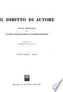 Il Diritto di autore