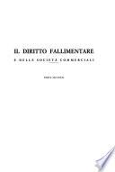 Il Diritto fallimentare e delle società commerciali