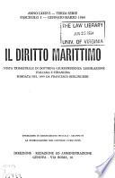 Il Diritto marittimo