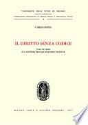 Il diritto senza codice