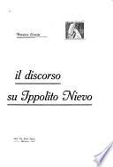 Il discorso su Ippolito Nievo