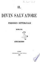Il divin salvatore periodico settimanale romano