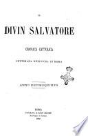Il divin salvatore periodico settimanale romano