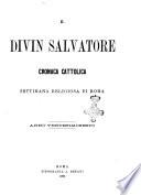 Il divin salvatore periodico settimanale romano