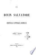 Il divin salvatore periodico settimanale romano