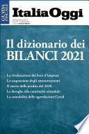 Il dizionario dei bilanci 2021