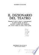 Il dizionario del teatro