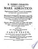 Il dubbio chiarito intorno al dominio del mare adriatico (etc.)
