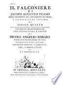 Il falconiere di Jacopo Augusto Tuano
