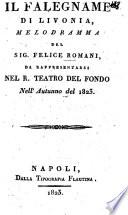 Il falegname di Livonia