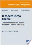 Il federalismo fiscale