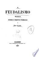 Il feudalismo in Sicilia