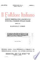 Il Folklore italiano