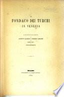 Il Fondaco dei Turchi in Venezia