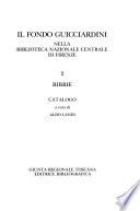 Il Fondo Guicciardini nella Biblioteca nazionale centrale di Firenze: Bibbie