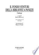 Il fondo Venturi della Biblioteca Panizzi
