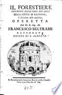 Il forestiere instruito delle cose notabili della città di Ravenna e suburbane della medesima