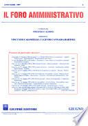 Il Foro amministrativo