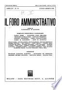 Il Foro amministrativo