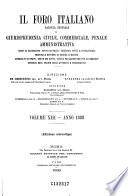 Il Foro italiano