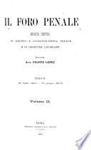 Il Foro penale