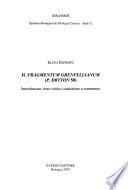 Il fragmentum Grenfellianum (P. Dryton 50)