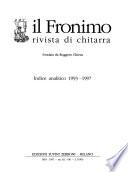 Il Fronimo