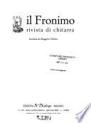 Il Fronimo