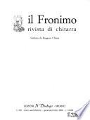 Il Fronimo