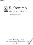 Il Fronimo