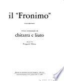 Il Fronimo