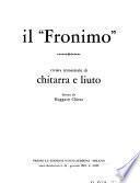 Il Fronimo
