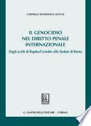 Il genocidio nel diritto penale internazionale