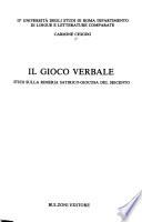 Il gioco verbale