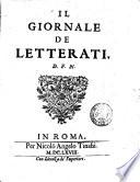 Il giornale de' letterati