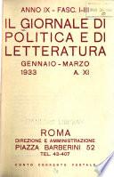 Il Giornale di politica e di letteratura