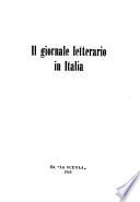 Il Giornale letterario in Italia
