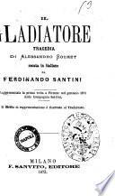 Il gladiatore tragedia di Alessandro Soumet
