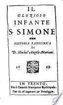 Il glorioso Infante S. Simone