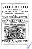 Il Goffredo del Signor Torquato Tasso travestito alla rustica Bergamasca da C. Assonica, etc. [With the text.]