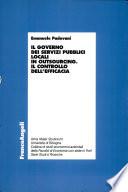 Il governo dei servizi pubblici locali in outsourcing
