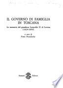Il governo di famiglia in Toscana